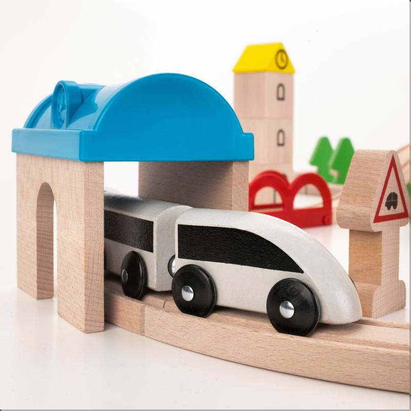 LILLABO リラブー 列車 レール付き 45点セット