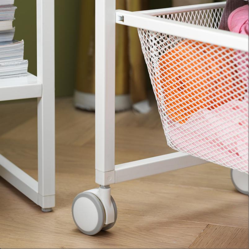 JONAXEL ヨナクセル 脚2本＆キャスター2個 - ホワイト