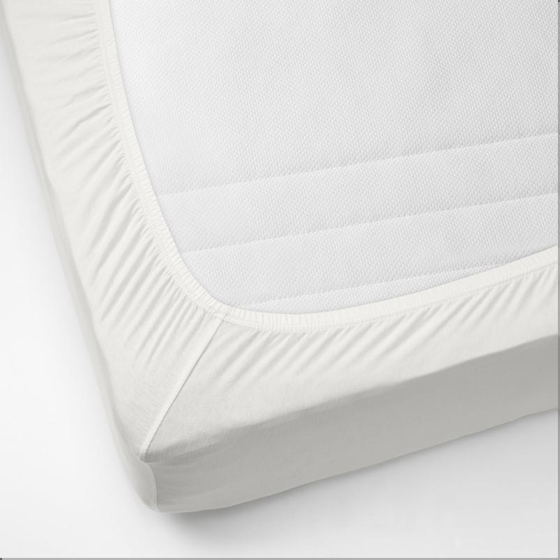 STRANDLOKA ストランドロカ ボックスシーツ - ホワイト 120x200cm