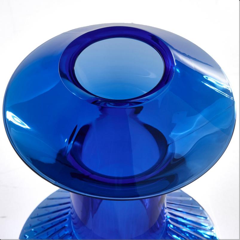 KRYPOXBAR クリープオクスベール 花瓶 - ブルー 24cm