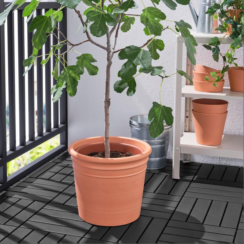 CURRYBLAD クリーブラド 植木鉢 - 屋外用 テラコッタ 35cm