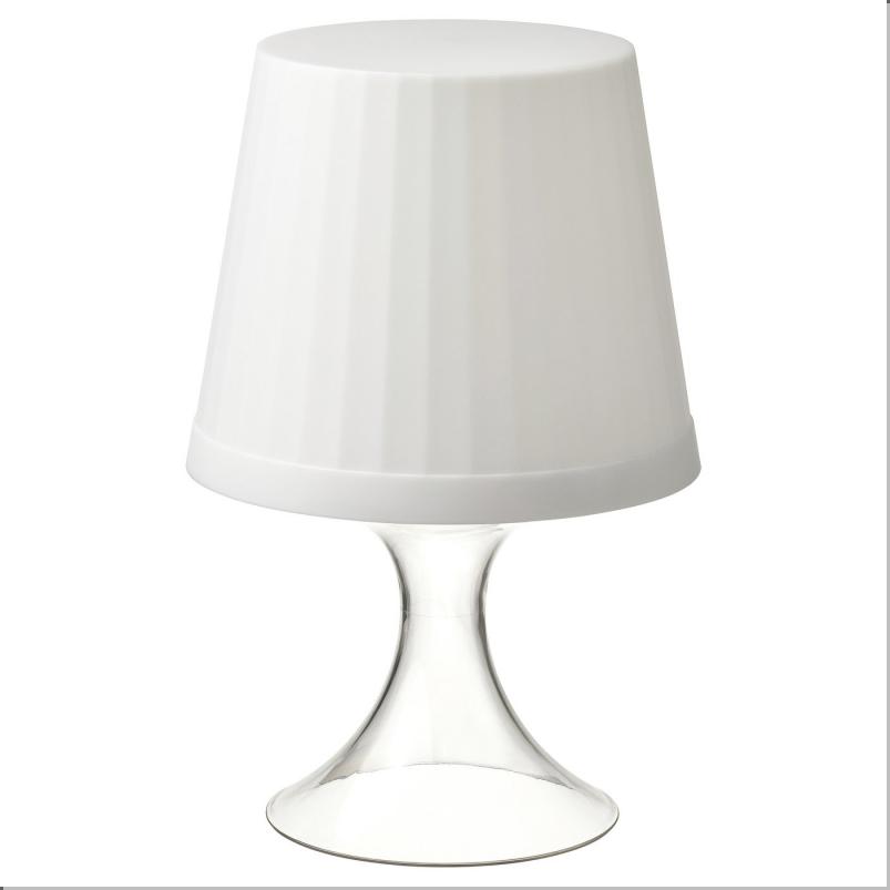 LAMPAN ラムパン LEDポータブルランプ - 電池式 色調節可能/屋外用 ホワイト 24cm