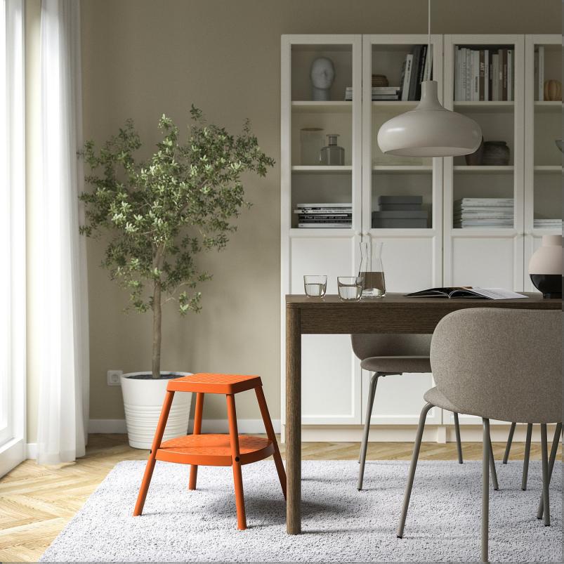 HADDARP ハダルプ ステップスツール - 4面仕様 オレンジ