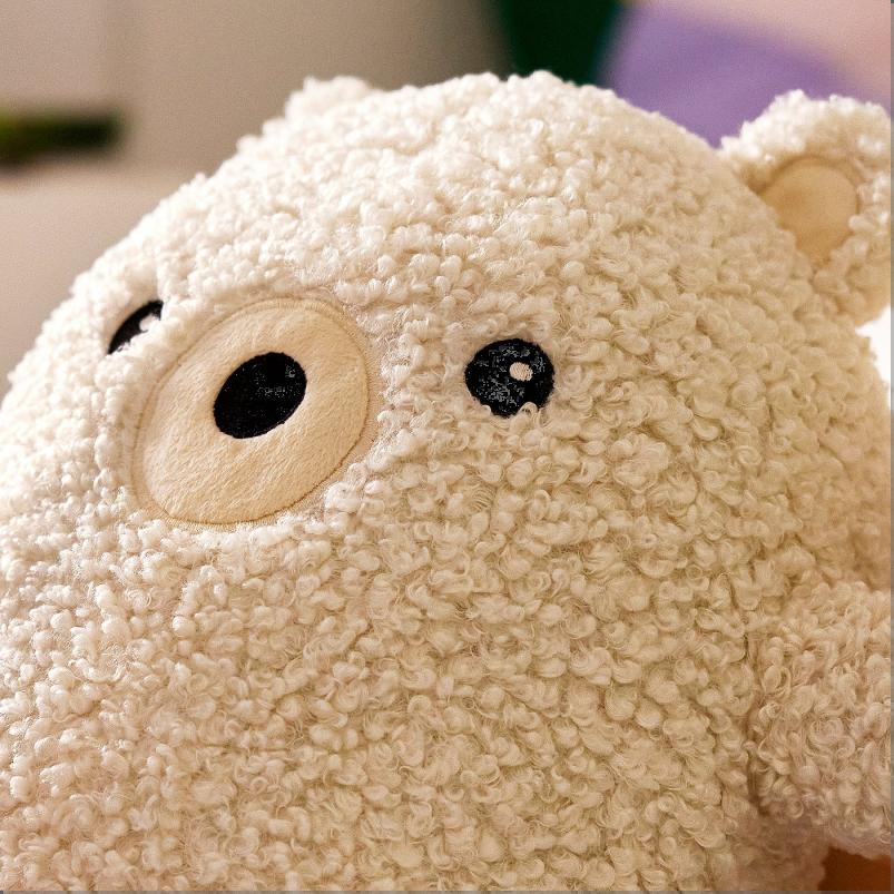 GREJSIMOJS グレイシモイス ぬいぐるみ - クマ/オフホワイト 38cm