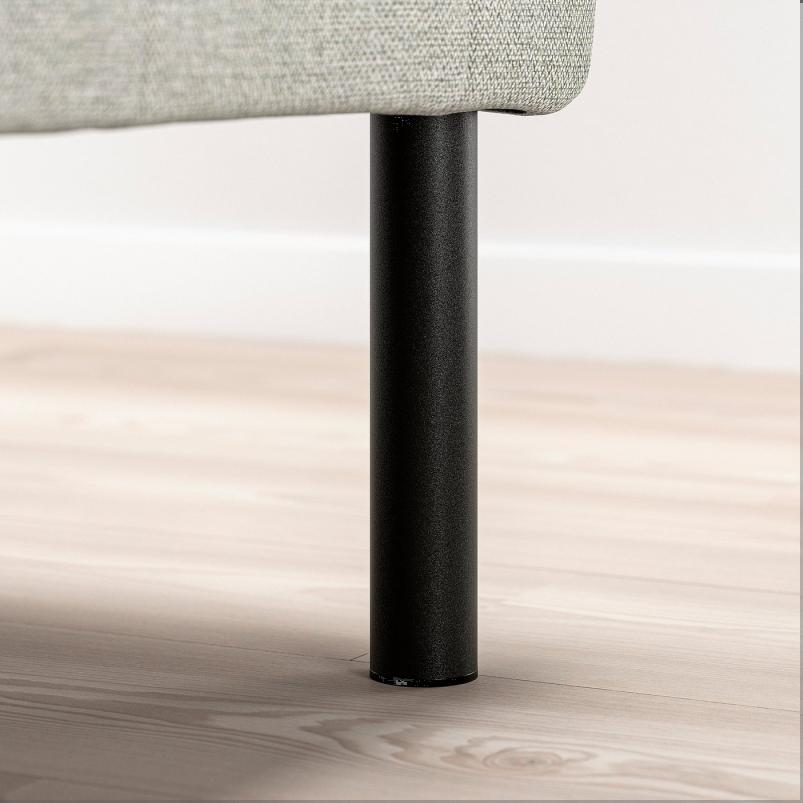 BJORLI ビョールリ 脚 - ブラック 20cm