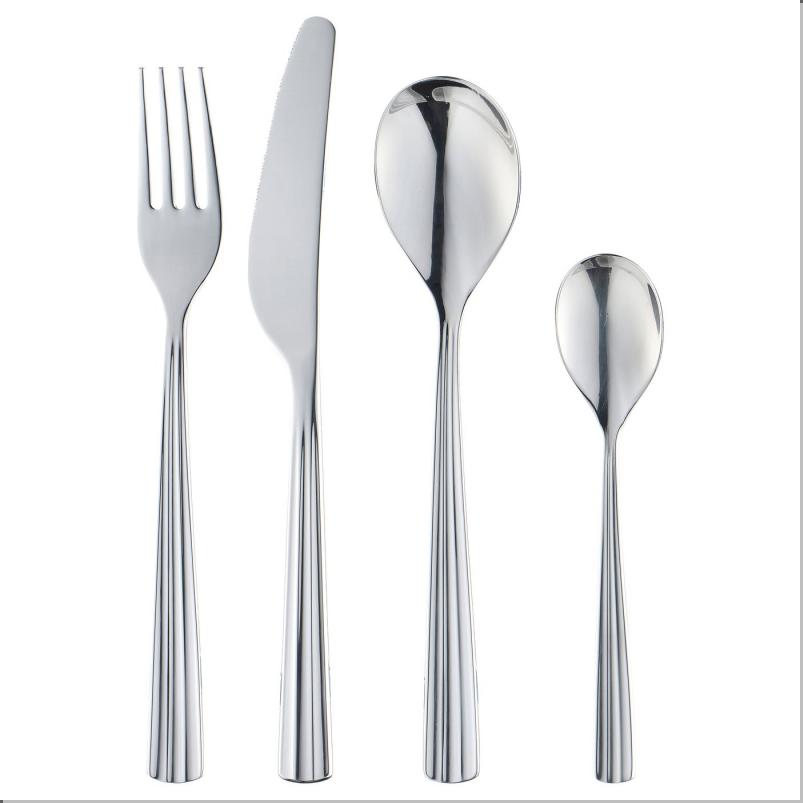 SJUGALSHAJ シューエルシャイ カトラリー24点セット - ステンレススチール