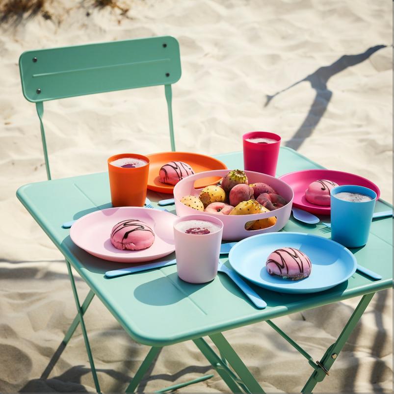 MARULK マルーク ピクニックセット 21点 - ピンク/ブルー