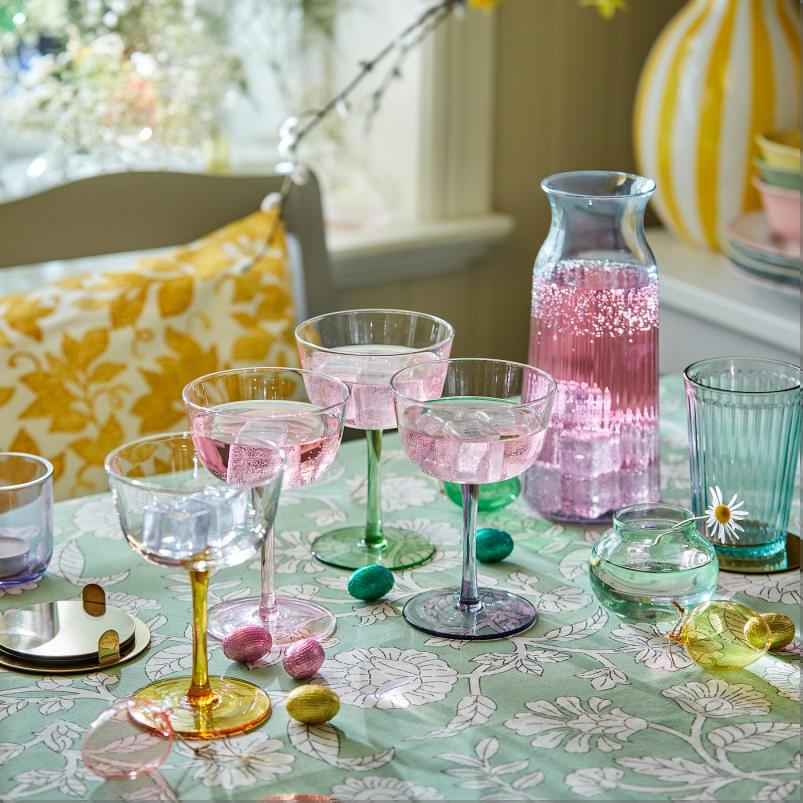 TJÄRLEK シャーレク グラス - ミックスカラー 30 cl