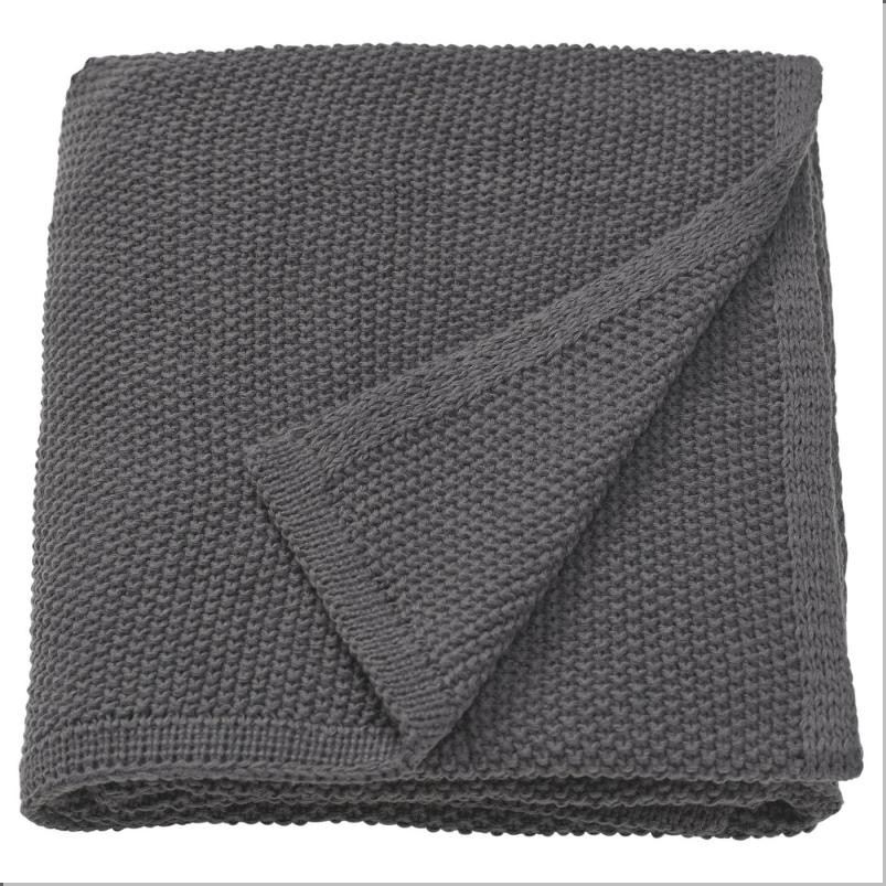 HUMLEMOTT フムレモット ブランケット - チャコール 130x170cm