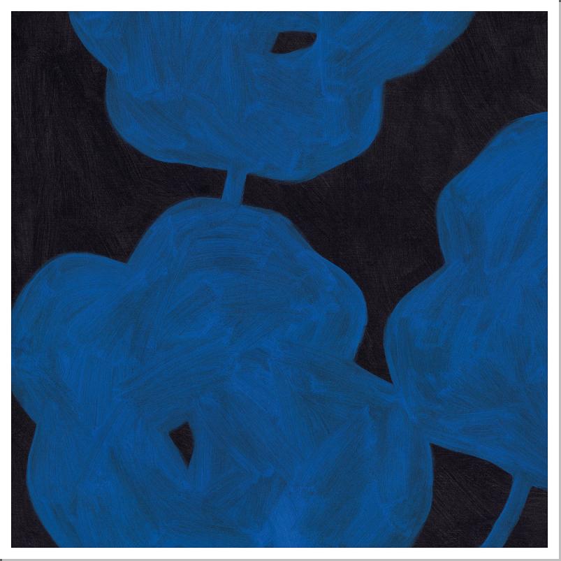 PJATTERYD プィエッテリード アート - 鮮やかな花々 90x90cm