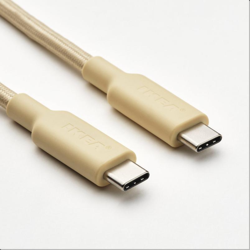 LILLHULT リルフルト USB-C - USB-C - ブライトベージュイエロー 3.0m