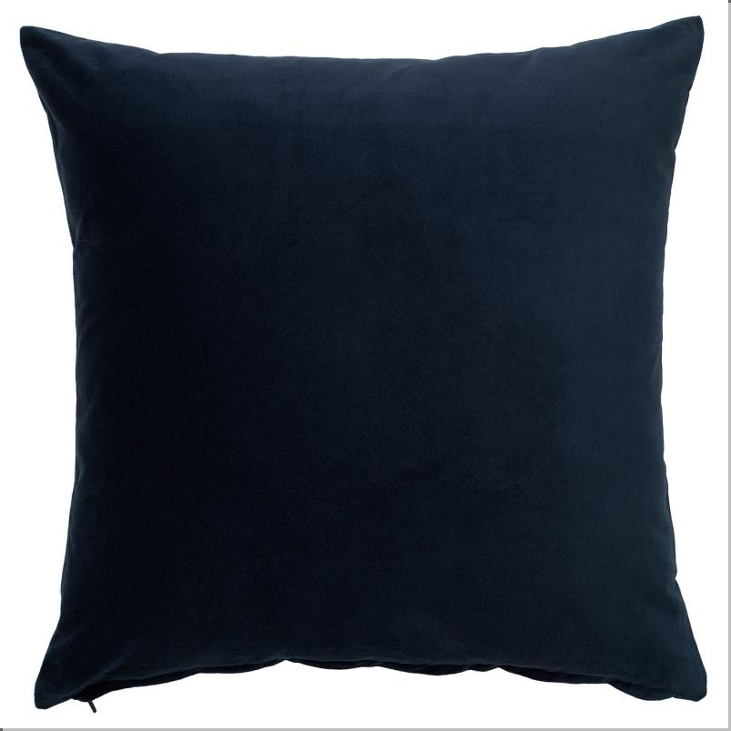 SANELA サネーラ クッションカバー - ダークブルー 65x65 cm