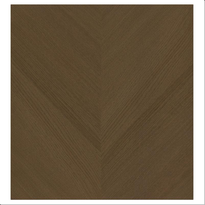 HEDEVIKEN ヘデヴィーケン 扉 - ブラウン ステインオーク材突き板 60x64cm