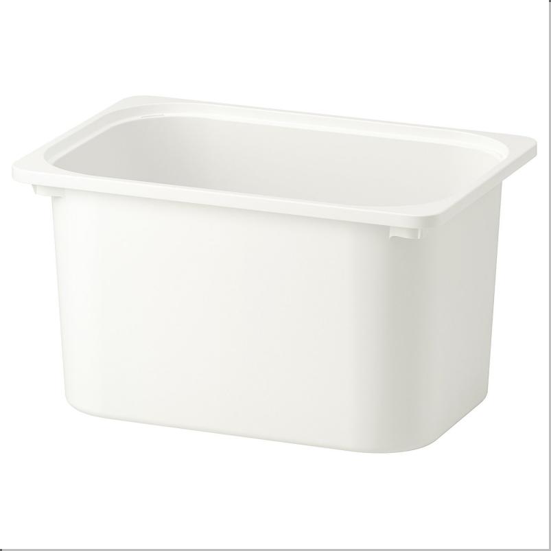 TROFAST トロファスト 収納コンビネーション - ホワイト ホワイト/ライラック 99x44x95cm