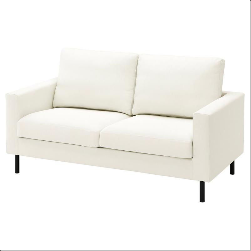 SALTSJOBADEN サルトショバーデン 2人掛けソファ - ブレキンゲ ホワイト