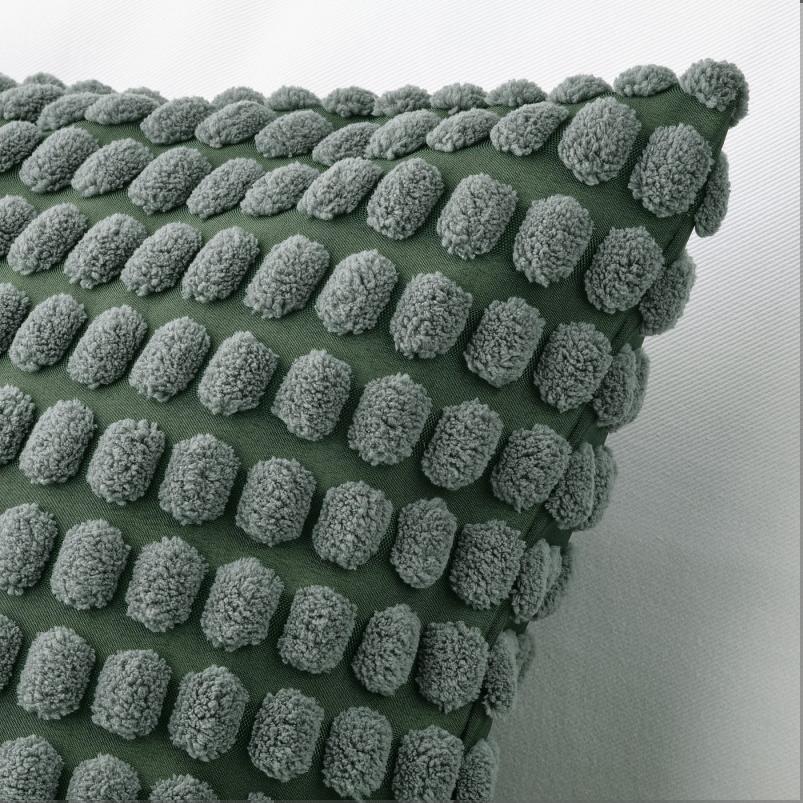 SVARTPOPPEL スヴァルトポッペル クッション - グレーグリーン 30x65cm