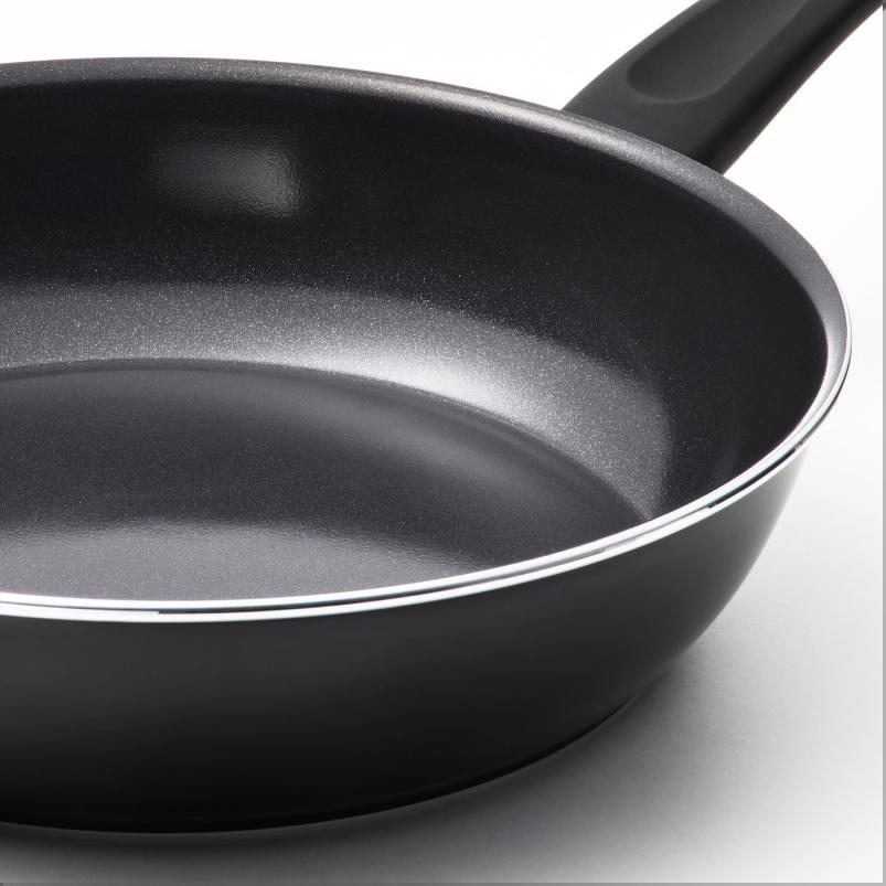 HEMLAGAD ヘムラーガッド ソテーパン ふた付 - こびりつき防止加工 ブラック 26cm