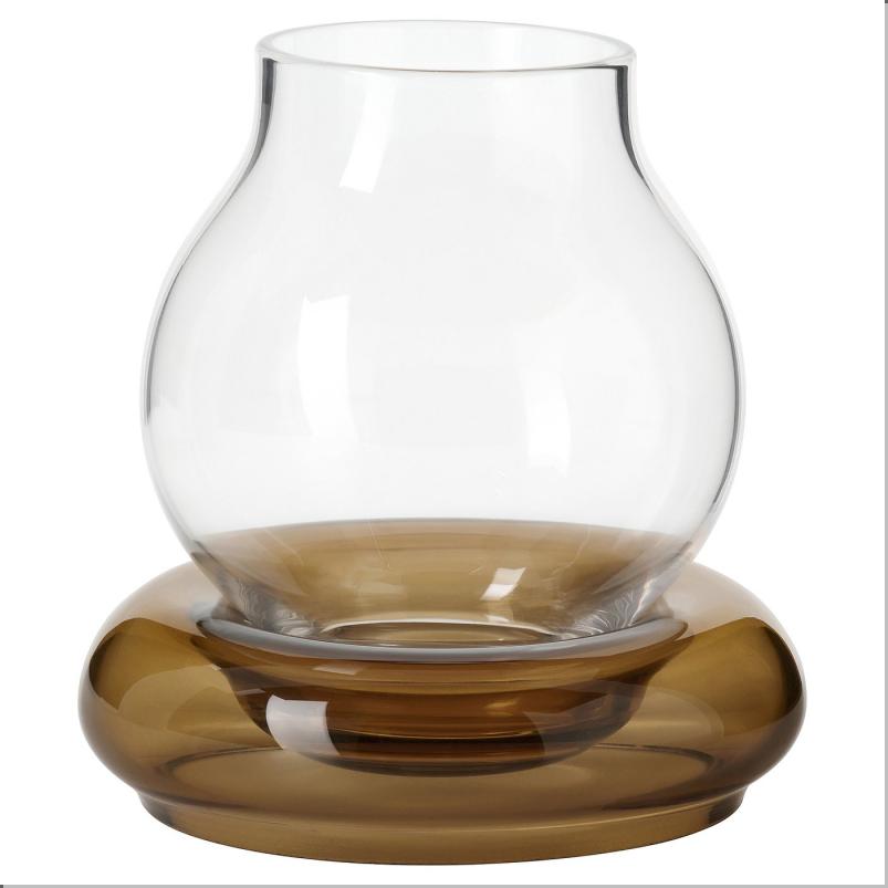 OMMJANGE オッミェンゲ ティーライトホルダー - ガラス 12cm