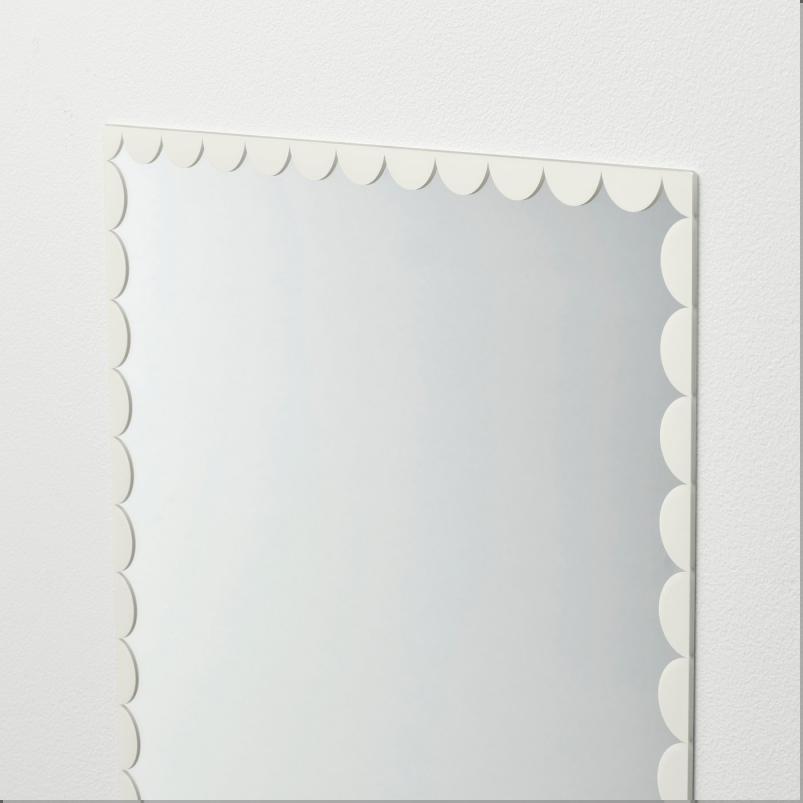RUNDOXEL ルンドクセル ミラー - ホワイト 30x40cm