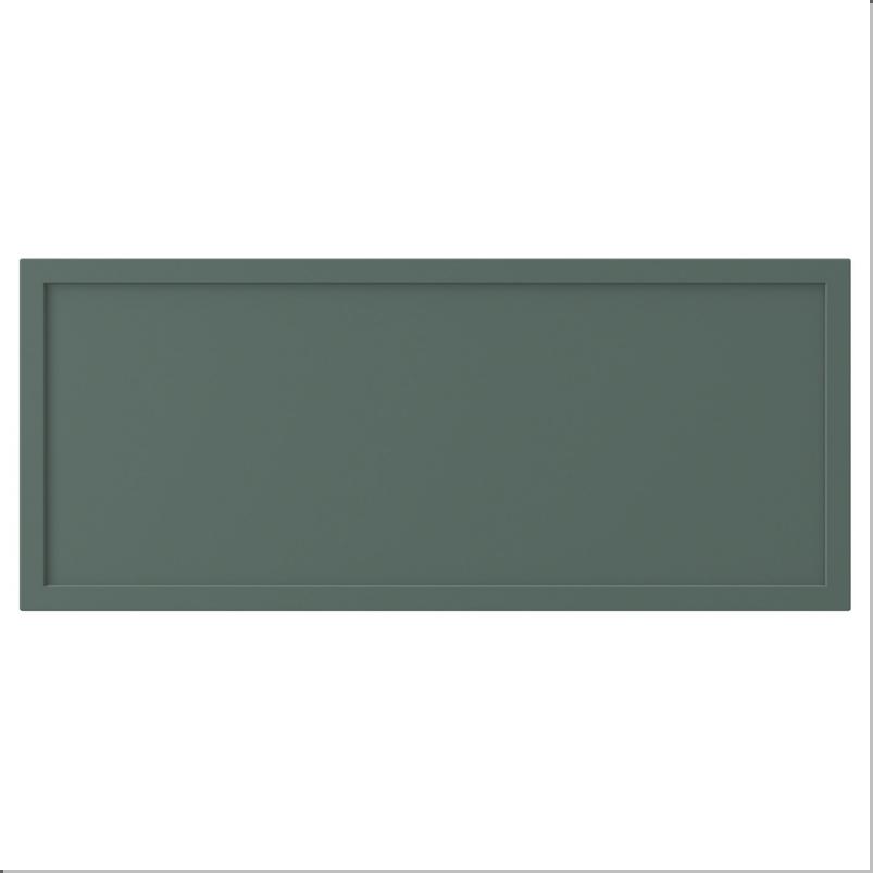 KRUKMAKARE クルークマカーレ 引き出し前部 - ダークグレーグリーン 60x26cm