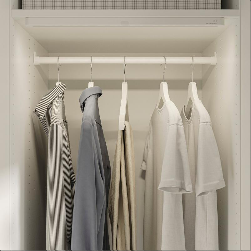 ALTARLIDEN アールタルリデン ハンガーレール - ホワイト 60cm