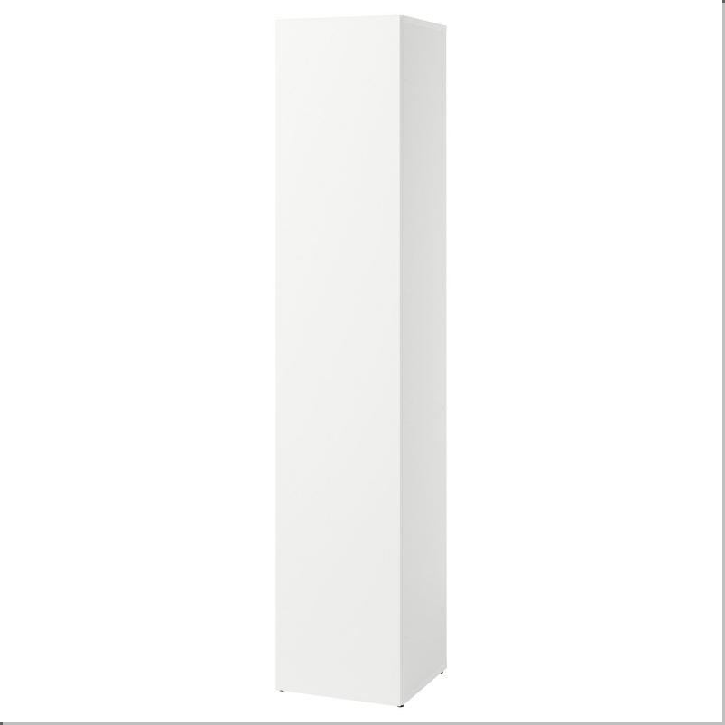 LASTARE ラスタレ フレーム 扉付 - ホワイト 40x42x200cm