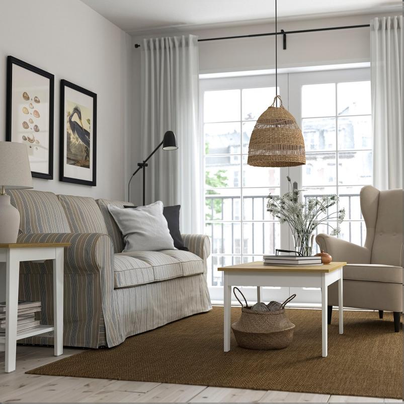 AMMARYD エッマリード コーヒーテーブル - ホワイト 98x59cm