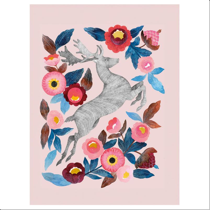 PJATTERYD プィエッテリード アート - 森のおとぎ話 50x70cm