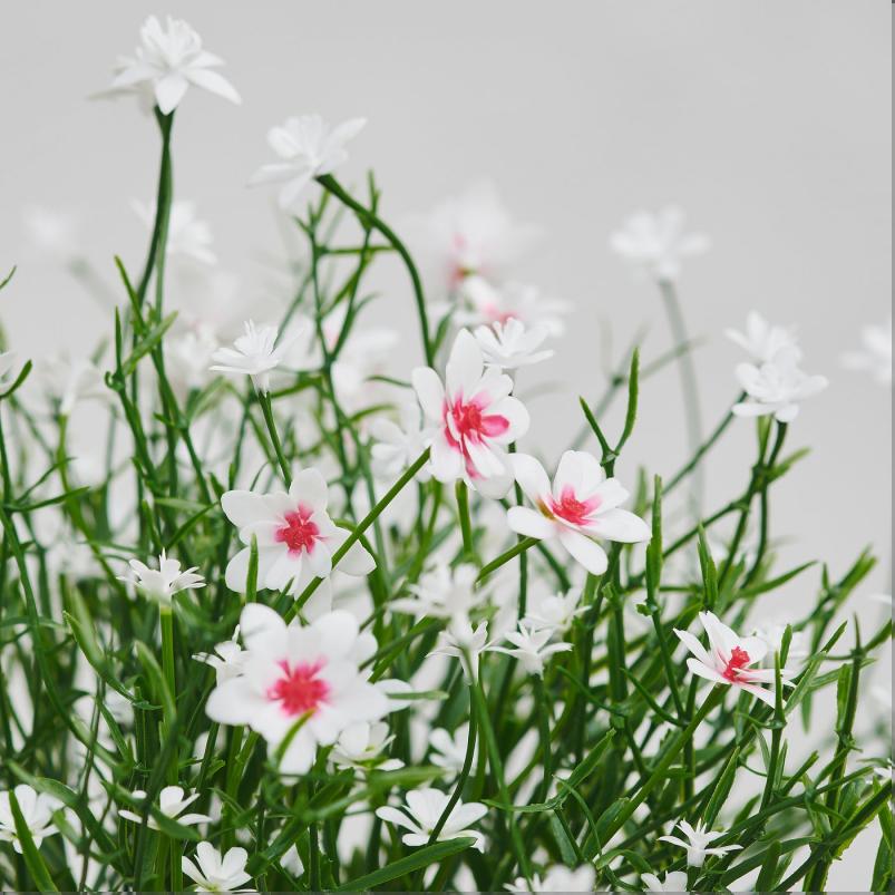 FEJKA フェイカ 人工観葉植物 - 室内/屋外用/Baby’s breath ホワイト 9cm