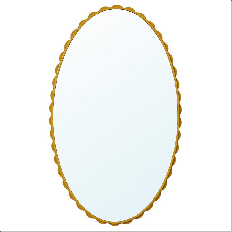 DAGGKAPRIFOL ダッグカプリフォール ミラー - ダークイエロー 60x100cm