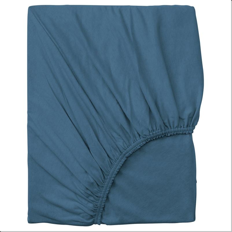 VARVIAL ヴォルヴィアル ボックスシーツ デイベッド用 - ブルー 80x200cm