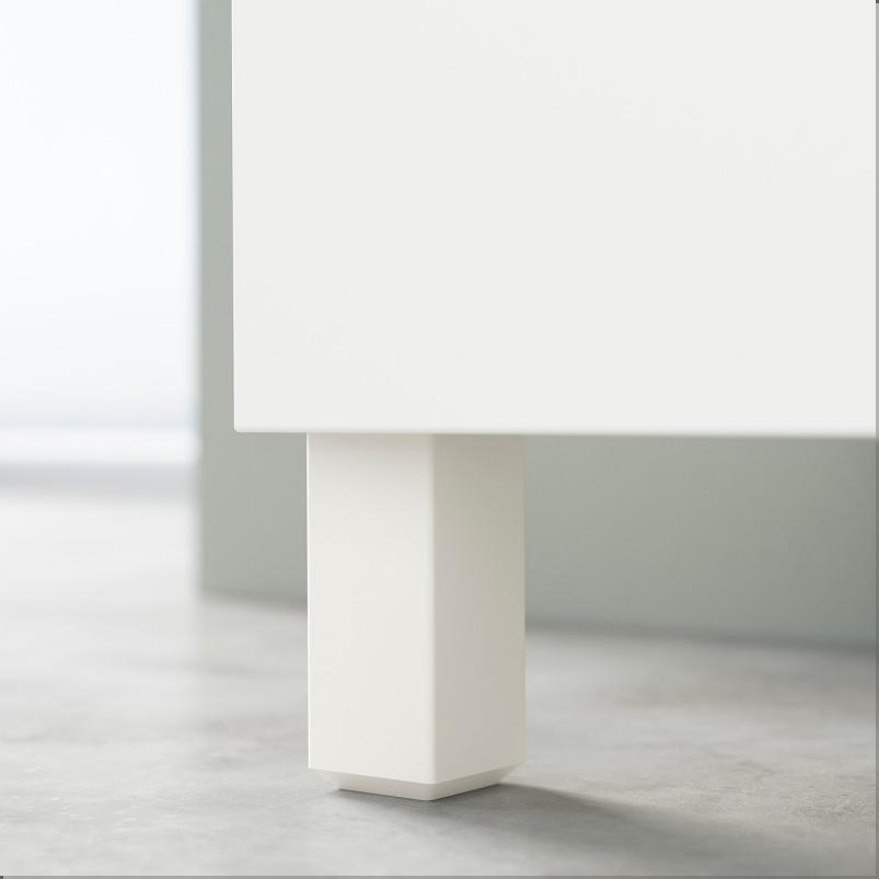 BESTA ベストー キャビネットユニット - ホワイト 60x40x202cm