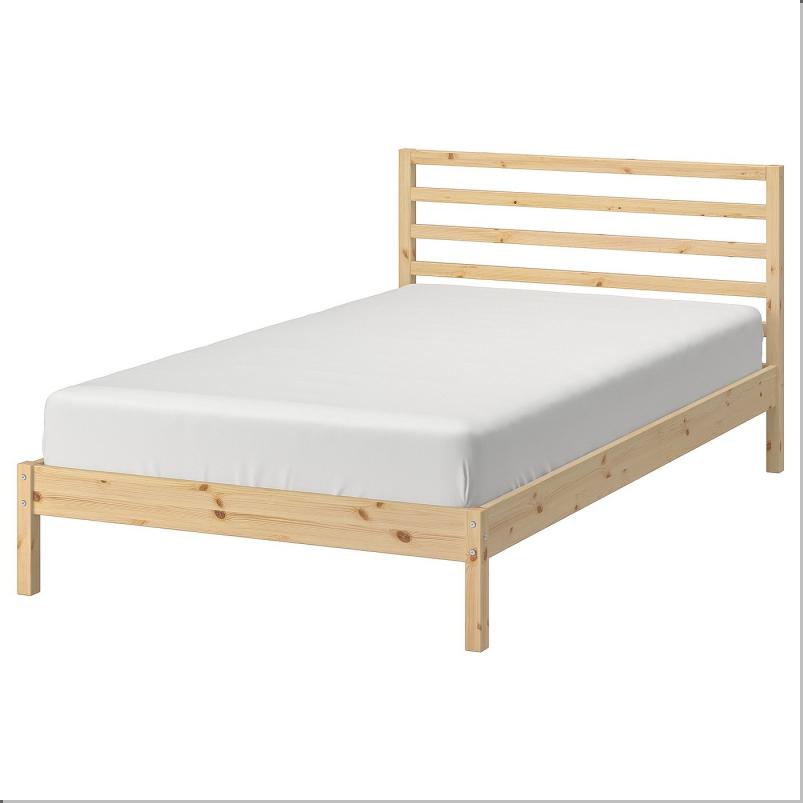 TARVA タルヴァ ベッドフレーム - パイン材/リルヘラン 120x200cm