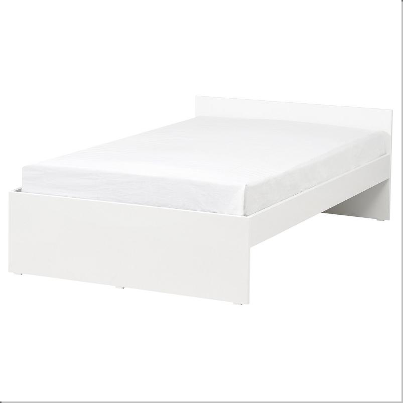 VIHALS ヴィーハルス ベッドフレーム - ホワイト/リルヘラン 120x200cm