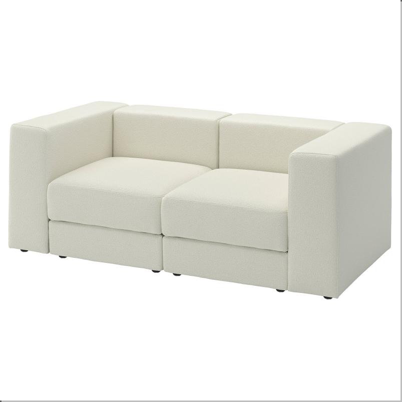 JATTEBO イェッテボ 2人掛けモジュールソファ - アクスヴァラ オフホワイト