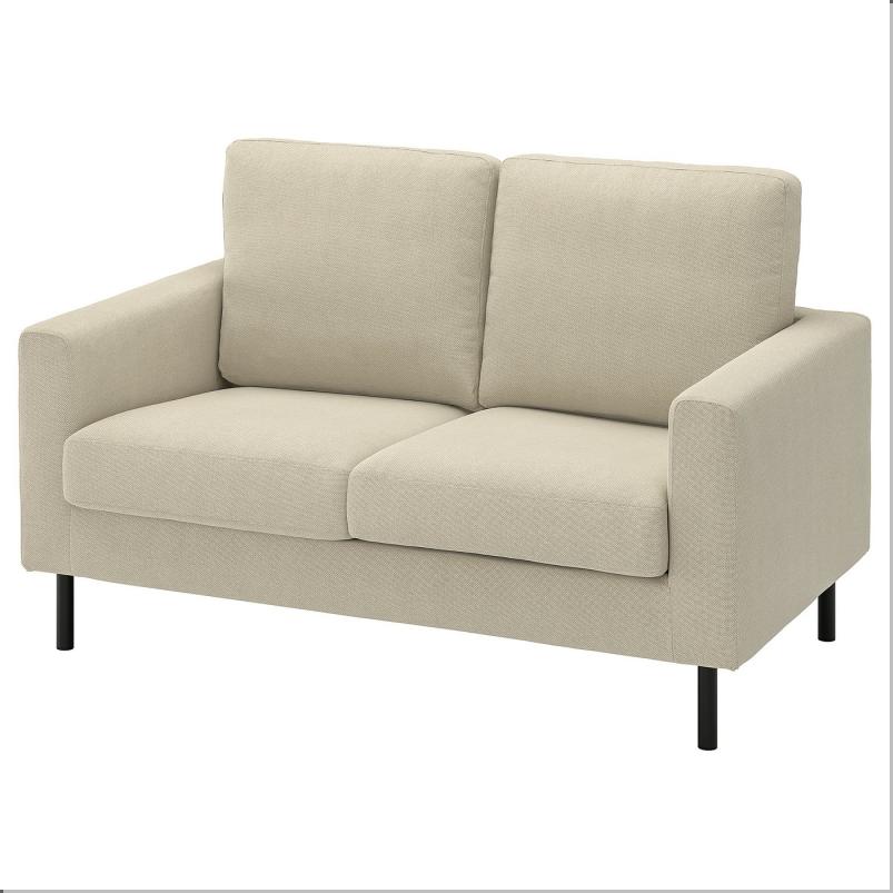 SALTSJOBADEN サルトショバーデン 2人掛けコンパクトソファ - フリードトゥナ ライトベージュ