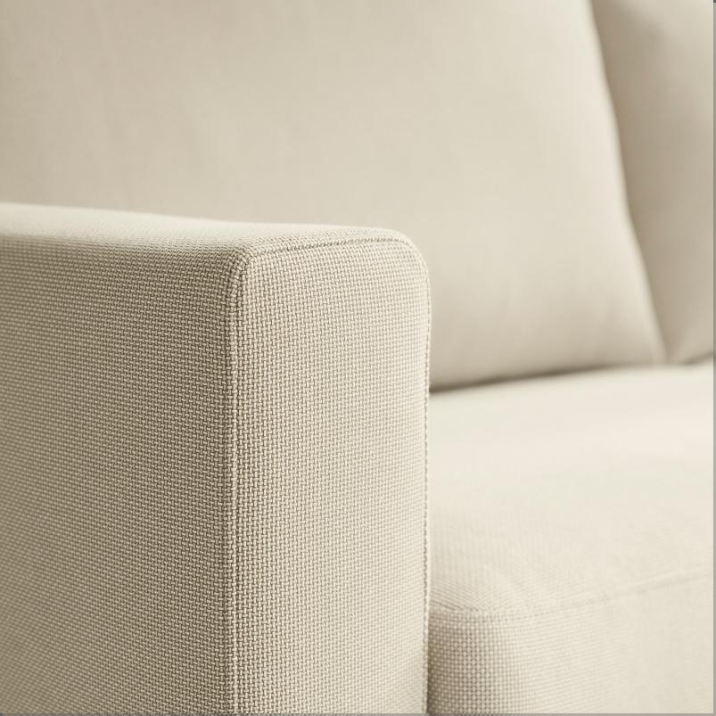 SALTSJOBADEN サルトショバーデン 2人掛けコンパクトソファ - フリードトゥナ ライトベージュ