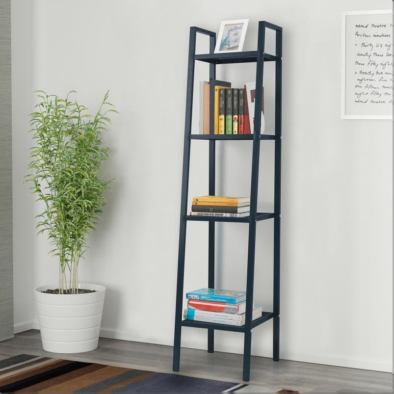 LERBERG レールベリ シェルフユニット - ダークグレー 35x148cm