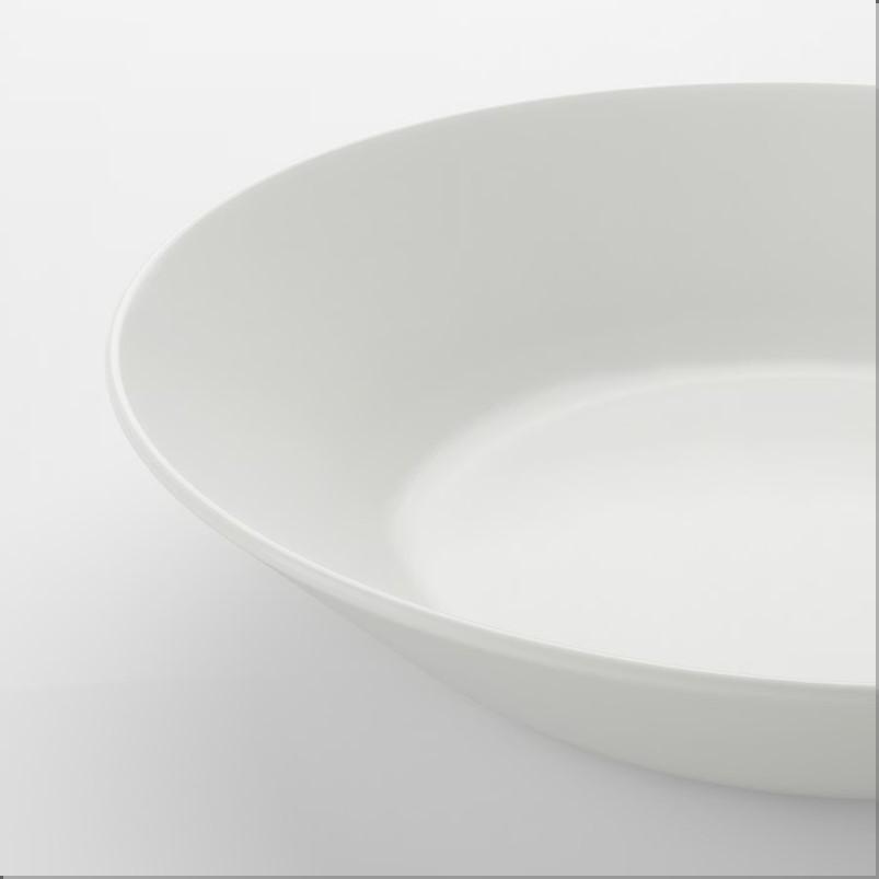 OFTAST オフタスト 深皿 - ホワイト 20cm