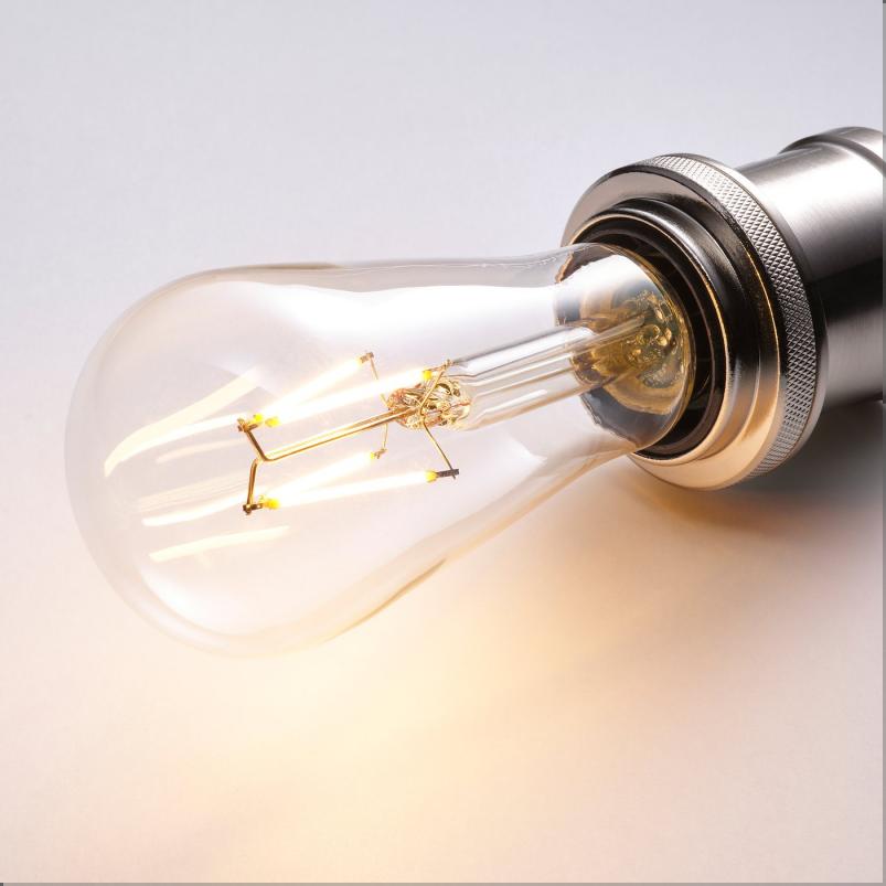 LUNNOM ルッノム LED電球 E26 150ルーメン - しずく形 クリア