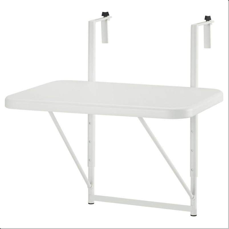 TORPARO トルパロー バルコニーテーブル - ホワイト 50cm