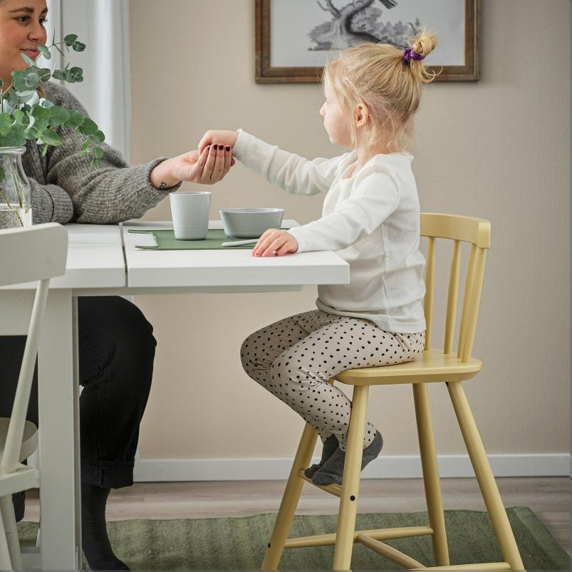 AGAM アーガム 子ども用チェア - ライトベージュイエロー