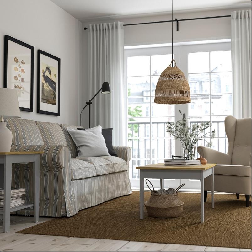 AMMARYD エッマリード コーヒーテーブル - グレー 98x59cm