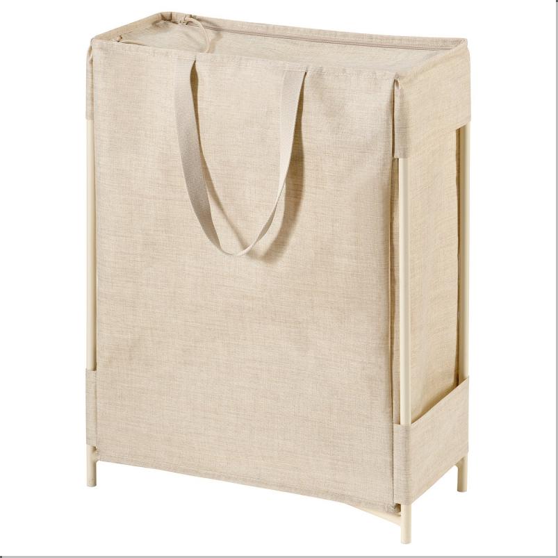 PURRPINGLA プルピングラ ランドリーバッグ スタンド付き - ベージュ 42L