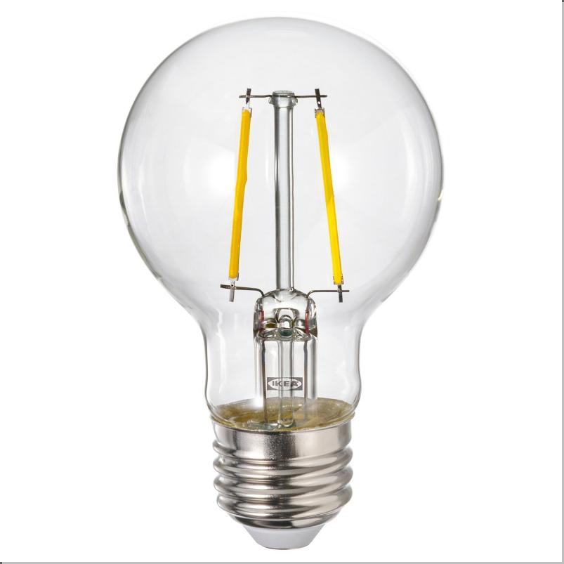 LUNNOM ルッノム LED電球 E26 150ルーメン - 球形 クリア