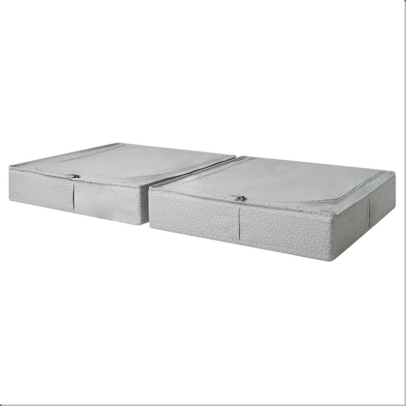 LENAST レーナスト ベッド下収納ボックス - ライトグレー 57x60cm