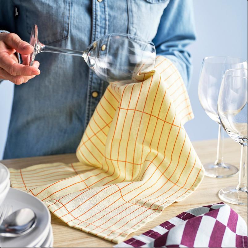 SPJUTLILJA スプユートリリア キッチンクロス - マルチカラー/模様入り 35x50cm