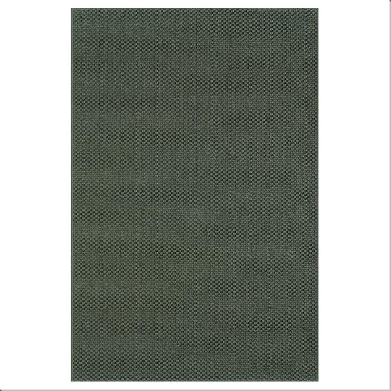 MORUM モールム ラグ 平織り、室内/屋外用 - ダークグリーン 120x180 cm
