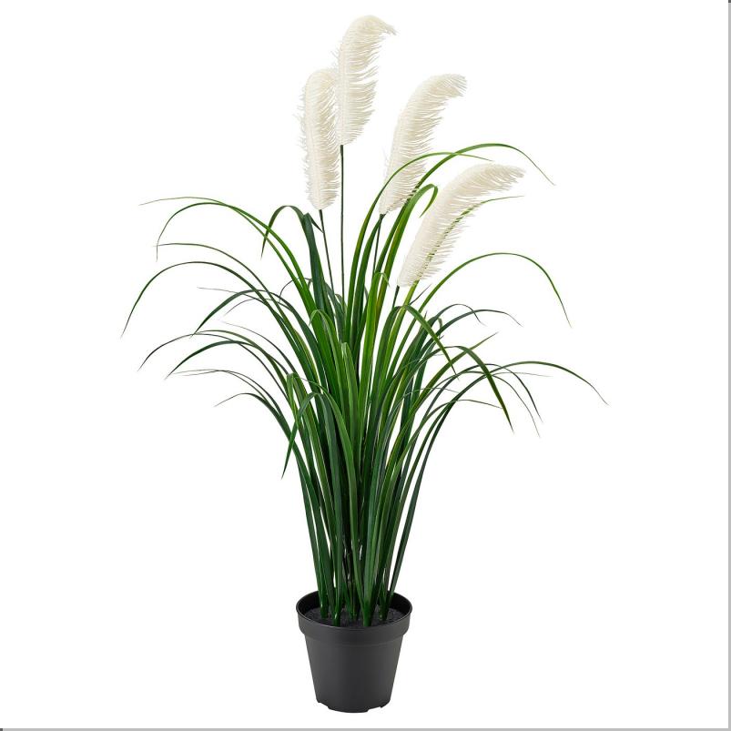 FEJKA フェイカ 人工観葉植物 - 室内/屋外用/グラス 17cm
