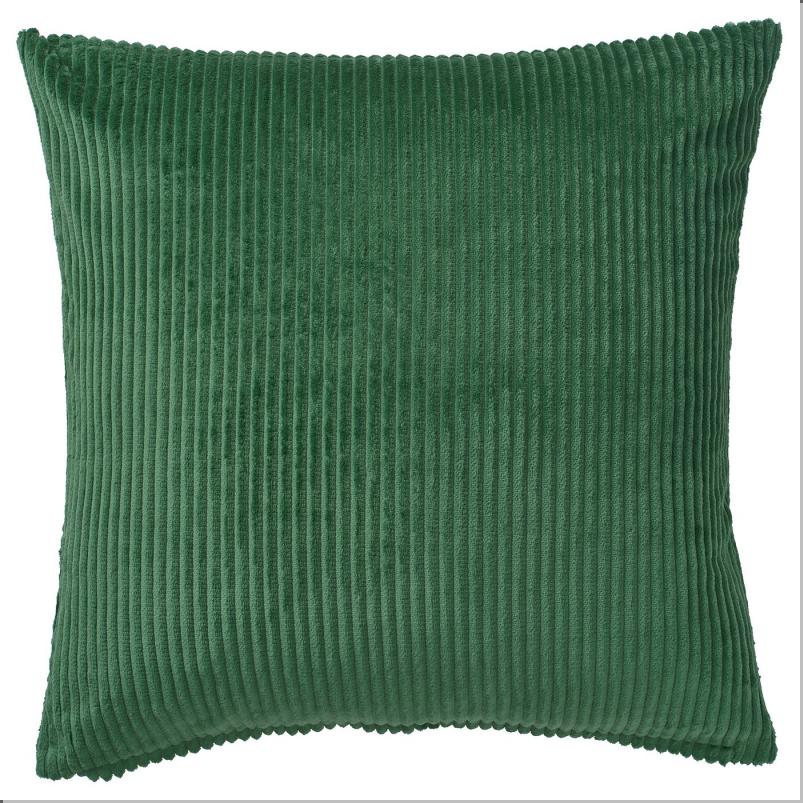 ASVEIG オースヴェイグ クッションカバー - ダークグリーン 50x50cm
